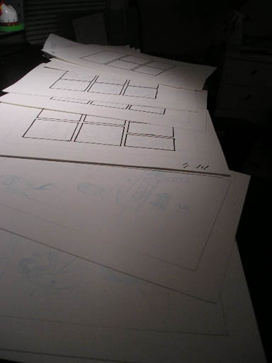 Furlough three penciled pages