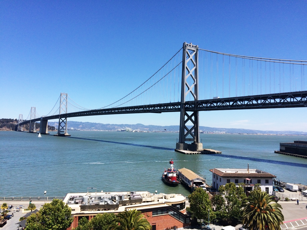 We had a field trip to learn about Firebase at the Google office last week. The presentation was great, but then... this view, this view. Mmph.